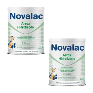 Гидролизованный рис Novalac, упаковка 2 X 400 г