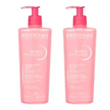 BIODERMA Sensibio Піноутворюючий гель, упаковка 2 х 500 мл