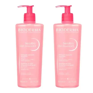 BIODERMA Sensibio Піноутворюючий гель, упаковка 2 х 500 мл