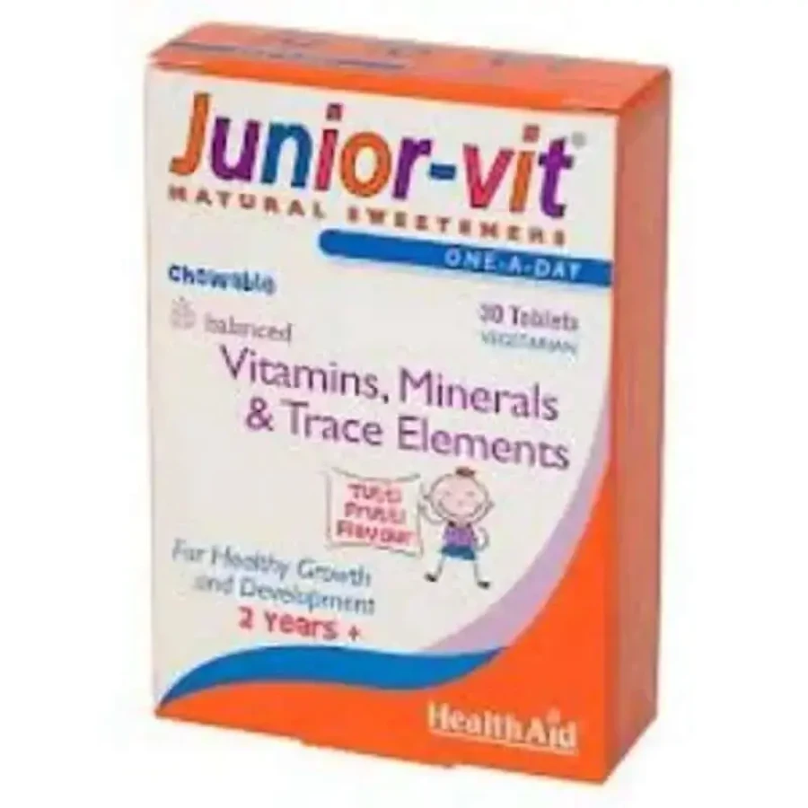 Health Aid Junior Vit 30Comp.: ціни та характеристики