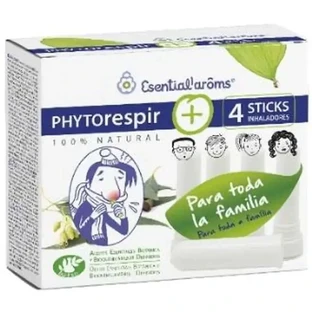 Esential Aromes Фітореспіратор флакон 30 мл + 4 інгаляційні палички