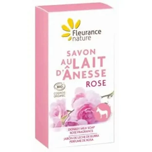 Мило Fleurance Nature Осляче Молоко Аромат Троянди 100гр.
