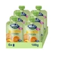 Hero Baby Мультифруктовий пакет з бісквітом, 6 х 100 г