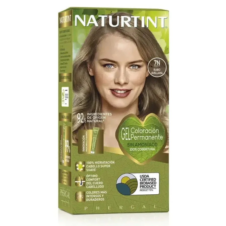 Naturtint Перманентный краситель без аммиака 7N - Фундучный блондин: цены и характеристики