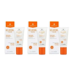 Heliocare Colour Gel Light Cream Spf 50+, 3X50 мл