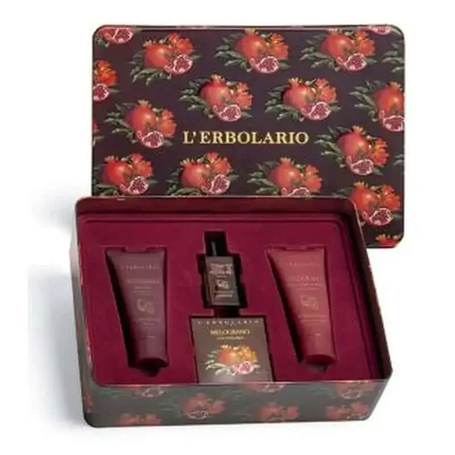 L'Erbolario Melograno Trio Парфуми 50 мл + Гель 100 мл + Крем для тіла: ціни та характеристики
