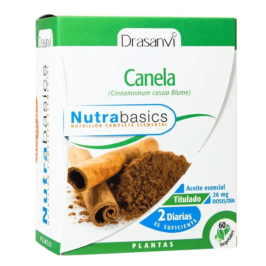 Drasanvi Cinnamon Nutrabasicos, 60 капсул: цены и характеристики