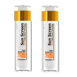 Frezyderm Velvet Face Colour Солнцезащитный крем SPF50+, 2 x 50 мл