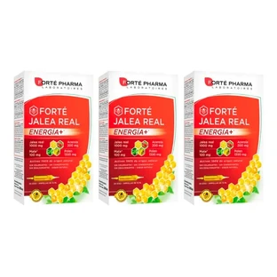Forté Pharma Потрійне маточне молочко Forté Energy+, 3 х 20 флаконів