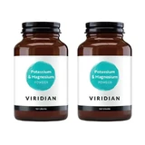 Порошок цитрату калію з магнієм Viridian Potassium, 2X150 гр