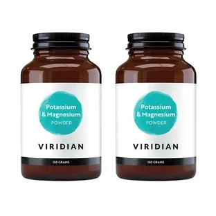 Порошок цитрату калію з магнієм Viridian Potassium, 2X150 гр