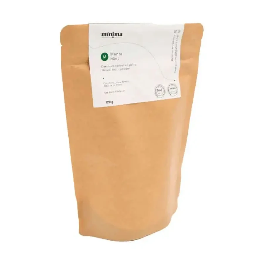 Minima Organics Зубная паста без фтора в компостируемом пакете - 120 G: цены и характеристики
