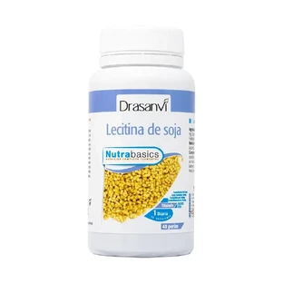 Drasanvi Соєвий лецитин 1200 мг Drasanvi Soy Lecithin 1200Mg Nutrabasic у пляшці, 48 перлин