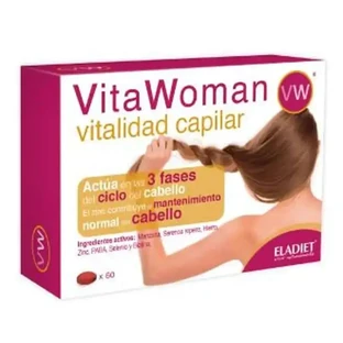 Eladiet Vita Woman Жизнеспособность волос 60 таблеток