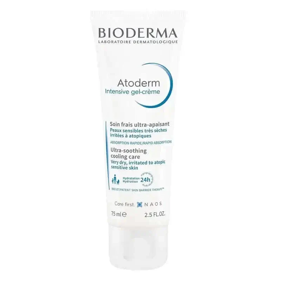 BIODERMA Atoderm Интенсивный гель-крем для ежедневного ухода за атопичной кожей туба 75 мл: цены и характеристики