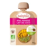 Babybio Kiwi Mango Coconut Kiwi Bag, 90 г