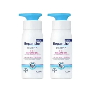 Bepanthol Derma Daily Repairing Body Lotion, 2X400 Ml