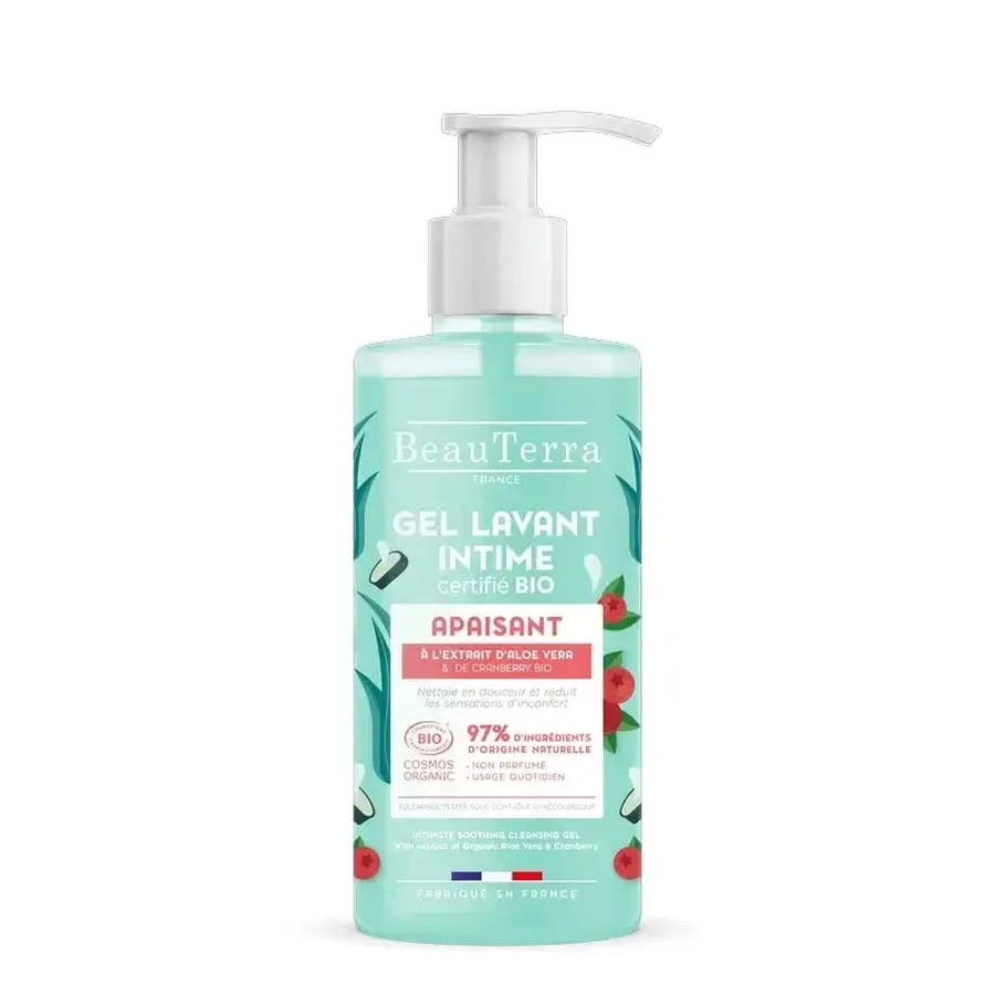 Заспокійливий гель для інтимного душу Beauterra Intimate Soothing Shower Gel Bio 500 мл: ціни та характеристики