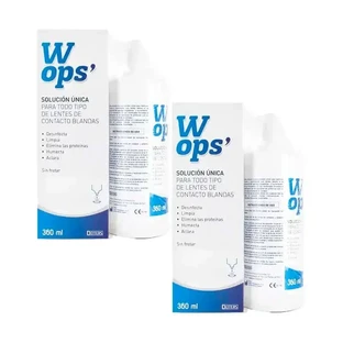 Wops Duplo Single Solution Мягкий раствор для контактных линз 2X360 мл