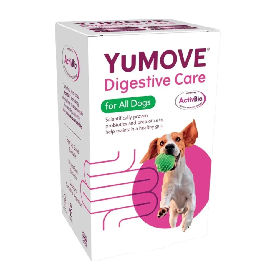 YuMOVE Digestive Care, XS-XL, добавка для пищеварительной системы для собак, коробка, 120 таблеток: цены и характеристики