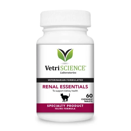 VETRI SCIENCE Renal Essentials Cats, почечные добавки для кошек, 60 тбл: цены и характеристики