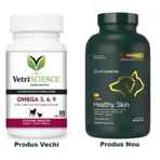 VETRISCIENCE Omega Healthy Skin, XS-XL, добавка для кожи и шерсти собак, флакон, 30 капсул: цены и характеристики
