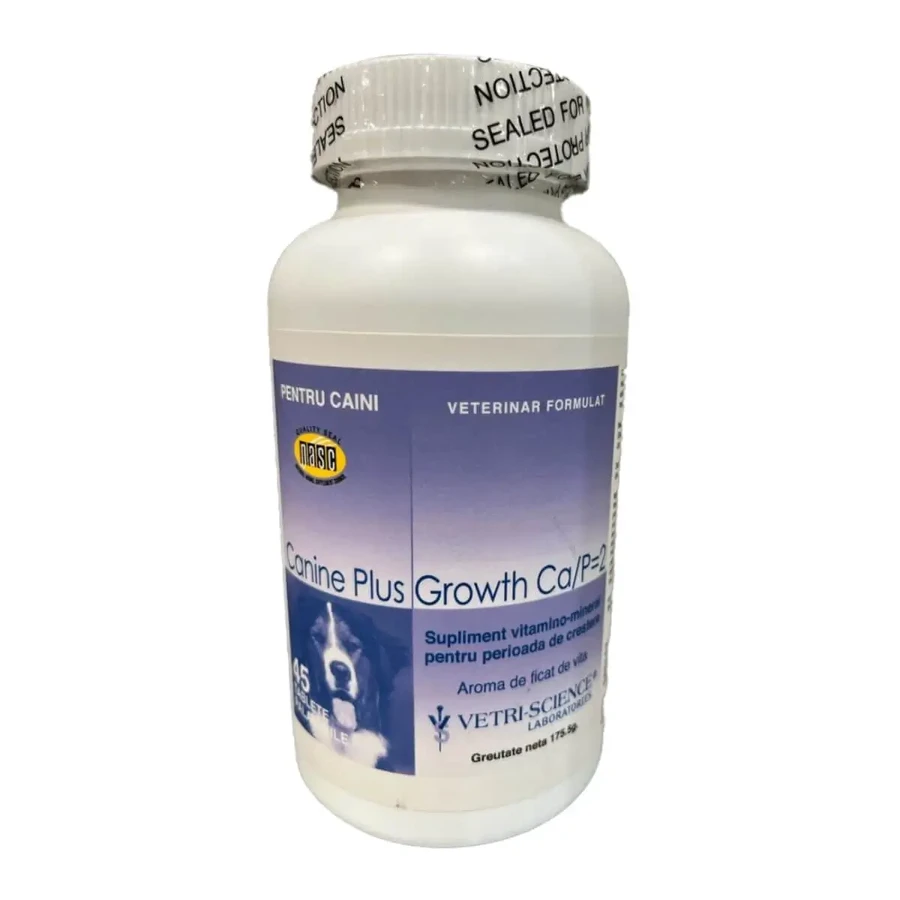 VETRI SCIENCE Canine Plus Growth Ca/P, добавки для роста и жизнедеятельности собак, 45 табл. жевательные: цены и характеристики