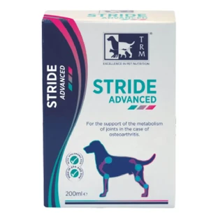 TRM Stride Advanced, XS-XL, добавка для суставов для собак, флакон, 200 мл суспензия для приема внутрь