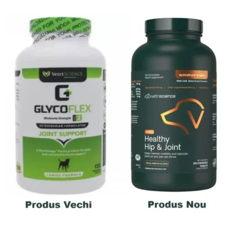 VETRISCIENCE Healthy Hip & Joint (Glycoflex stage2), XS-XL, добавка для суставов для собак, флакон, 120 жевательных таблеток: цены и характеристики
