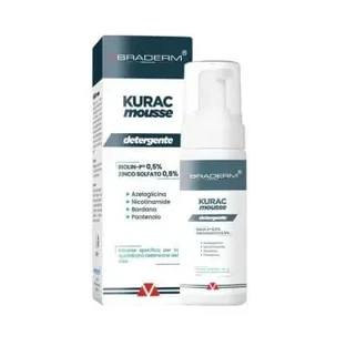 Мус для очищення обличчя Kurac 100 мл braderm