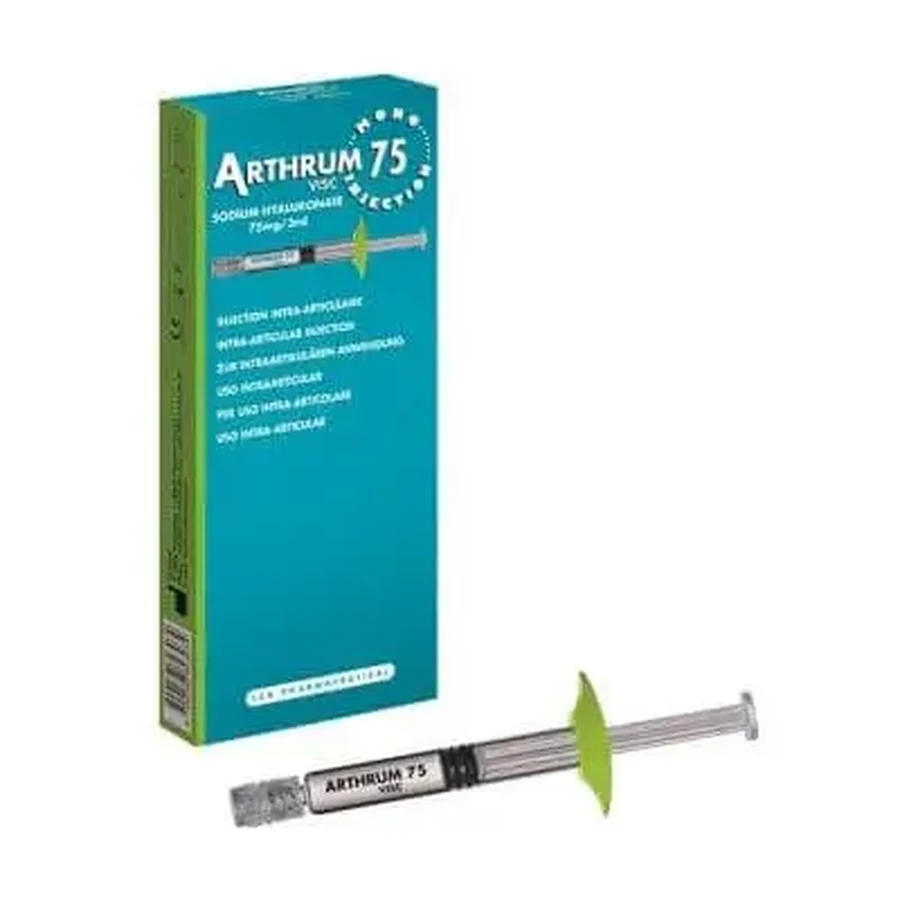 Шприц внутрисуставной arthro visc 75 mono гиалуроновая кислота инъекционный 3 мл: цены и характеристики