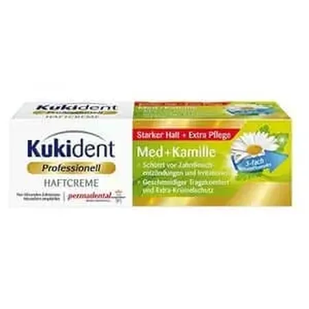 Kukident Professional Адгезивный крем Мед+Ромашка 40 г: цены и характеристики