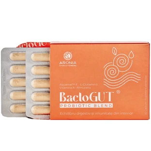 BactoGUT - преміальна формула для збалансованого травлення, 30 капсул