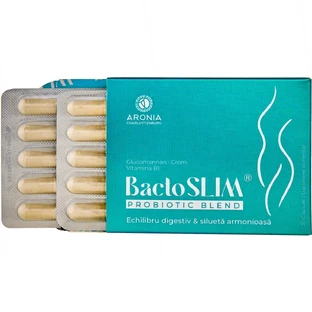 BactoSLIM - формула премиум-класса для сбалансированного пищеварения, 30 капсул