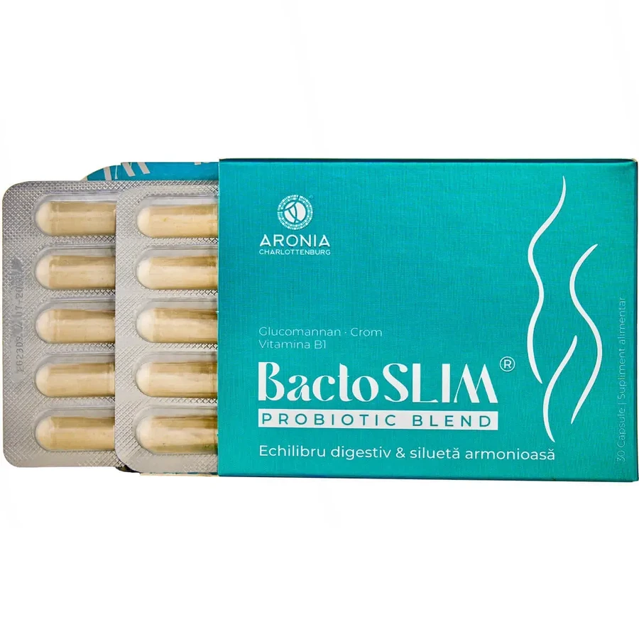 BactoSLIM - формула премиум-класса для сбалансированного пищеварения, 30 капсул: цены и характеристики