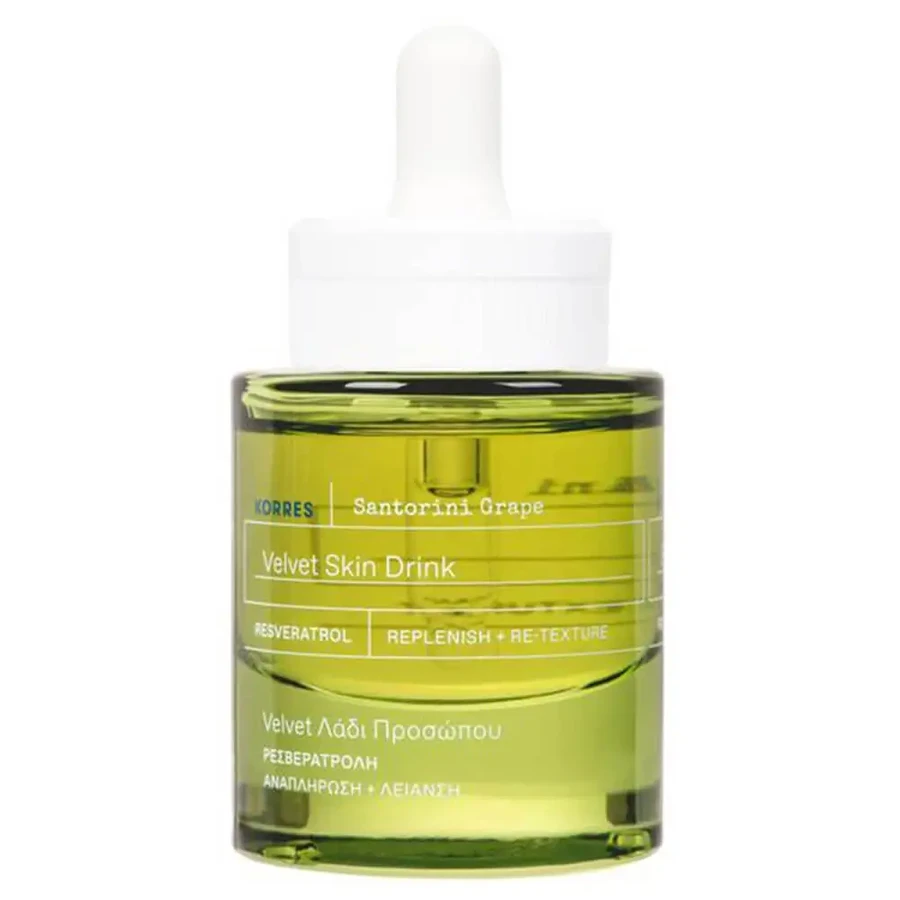 Korres Santorini Grape Velvet Face Oil 30ml: цены и характеристики