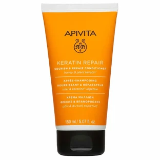 Apivita Keratin Repair Живильний та відновлюючий кондиціонер з медом та рослинним кератином 150мл