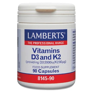 Lamberts Vitamin D3 & K2 90 капс.