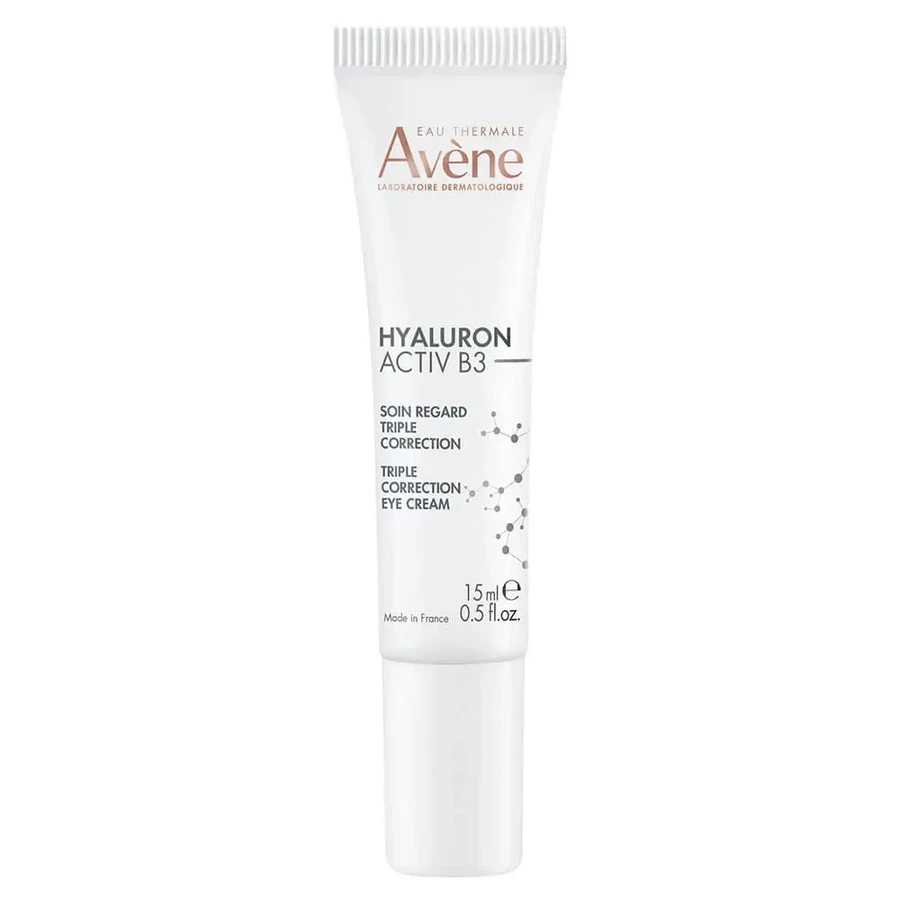 Avene Hyaluron Activ B3 Потрійна корекція для шкіри навколо очей 15 мл: ціни та характеристики