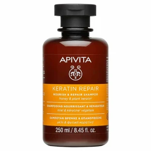 Apivita Keratin Repair Nourish & Repair шампунь с медом и растительным кератином 250 мл