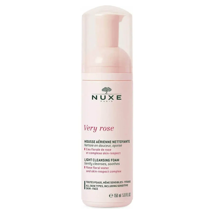 Nuxe Very Rose Легкая очищающая пенка 150 мл: цены и характеристики