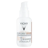 Vichy Capital Soleil UV-Age Денний пігментний флюїд для обличчя з середнім ступенем захисту SPF50+ 40 мл
