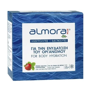 Almora Plus Электролитный питьевой раствор со вкусом клубники 12 пакетиков x 4гр