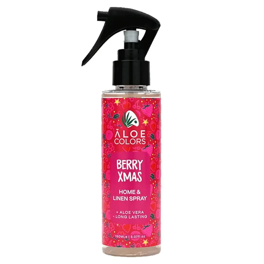 Спрей для дому та білизни Aloe+ Colours Berry Xmas Спрей для дому та білизни 150 мл: ціни та характеристики