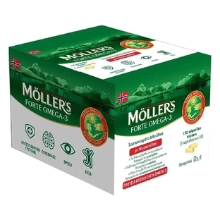 Moller's Forte Omega-3 150 капсул
