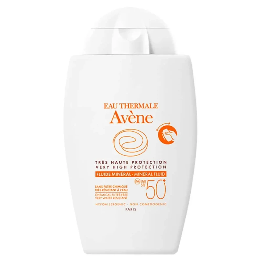 Avene Мінеральний флюїд SPF50+ 40мл: ціни та характеристики