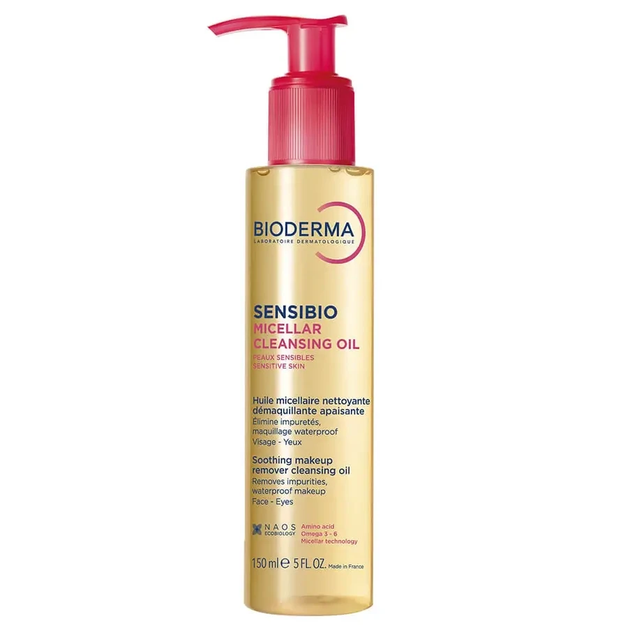 Міцелярна очищувальна олія Bioderma Sensibio 150 мл: ціни та характеристики