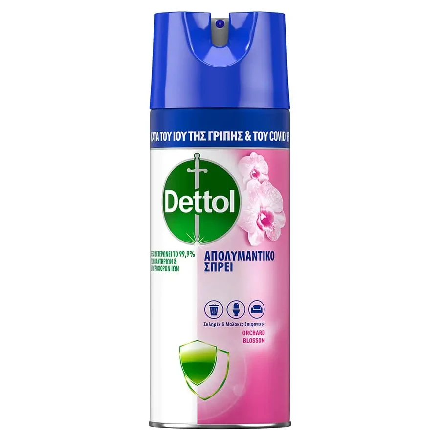 Дезінфікуючий спрей Dettol Квітковий сад 400мл: ціни та характеристики