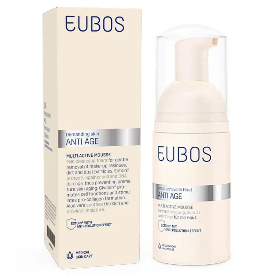 Eubos Anti Age Multi Active Mousse Gentle Foaming Cleanser 100ml: цены и характеристики