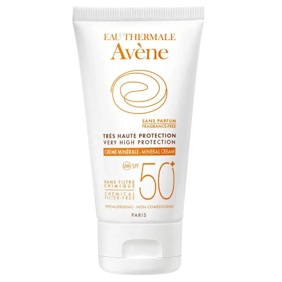 Avene Мінеральний крем Spf 50+ 50мл: ціни та характеристики